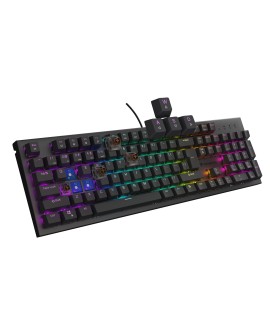 GENESIS Thor 303 klawiatura Gaming USB QWERTY US English Brzoza