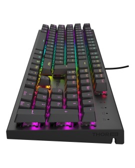 GENESIS Thor 303 klawiatura Gaming USB QWERTZ Niemiecki Czarny