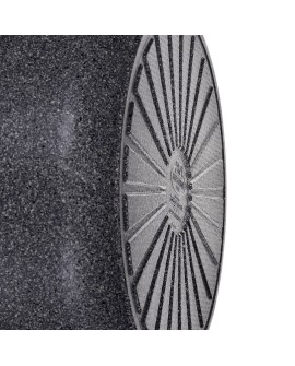 Patelnia BALLARINI Salina Granitium głęboka z 2 uchwytami granitowa 24 cm 75002-811-0