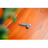 Verbatim USB flash disk, USB C a USB 3.2 Gen 1, 256GB, Dual QuickStick, szary, 32041, USB C, z oczkiem na brelok