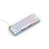 Glorious PC Gaming Race GMMK klawiatura USB QWERTY Amerykański międzynarodowy Srebrny, Biały