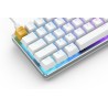 Glorious PC Gaming Race GMMK klawiatura USB QWERTY Amerykański międzynarodowy Srebrny, Biały