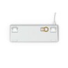 Glorious PC Gaming Race GMMK klawiatura USB QWERTY Amerykański międzynarodowy Srebrny, Biały