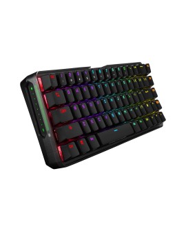 ASUS ROG Falchion klawiatura Gaming RF Bezprzewodowy + USB QWERTZ Niemiecki Czarny