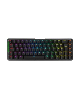 ASUS ROG Falchion klawiatura Gaming RF Bezprzewodowy + USB QWERTZ Niemiecki Czarny