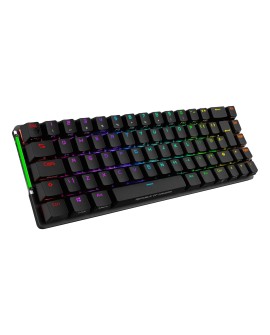 ASUS ROG Falchion klawiatura Gaming RF Bezprzewodowy + USB QWERTZ Niemiecki Czarny