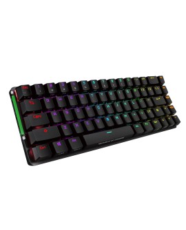 ASUS ROG Falchion klawiatura Gaming RF Bezprzewodowy + USB QWERTZ Niemiecki Czarny