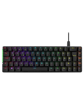 ASUS ROG Falchion Ace BLK klawiatura Gaming USB QWERTZ Niemiecki Czarny
