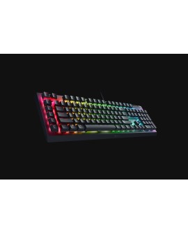 Razer BlackWidow V4 X klawiatura Gaming USB QWERTY Skandynawia Czarny