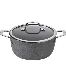 Garnek BALLARINI Salina Granitium z pokrywką granitowy 16 cm 75002-828-0