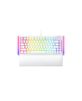 Razer BlackWidow V4 75% klawiatura Gaming USB QWERTY US English Biały
