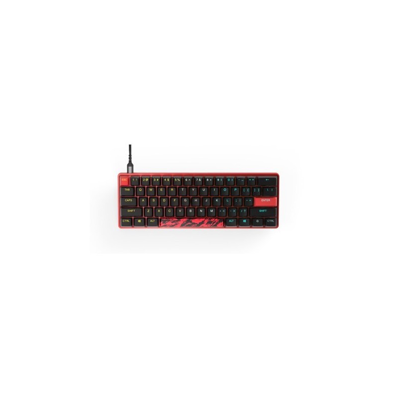 SteelSeries Apex 9 Mini | Klawiatura do gier | Przewodowe | Stany Zjednoczone | Edycja Faze Clan | Optyczny
