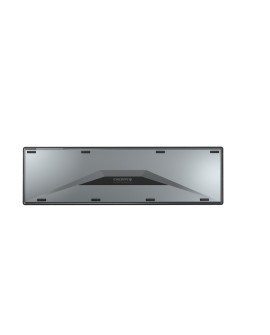 CHERRY DW 9500 SLIM klawiatura Dołączona myszka Uniwersalne RF Wireless + Bluetooth QWERTZ Niemiecki Czarny, Szary