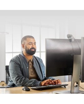 Logitech MK370 Combo for Business klawiatura Dołączona myszka Biuro RF Wireless + Bluetooth QWERTZ Swiss Grafitowy