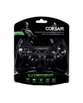 Gamepad Esperanza EG106 (PC, PS2, PS3 kolor czarny)