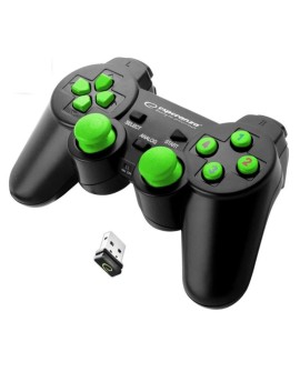 Gamepad bezprzewodowy Esperanza GLADIATOR EGG108G (PC, PS3 kolor czarny)