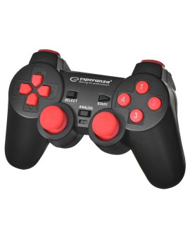 Gamepad Esperanza Warrior EGG102R (kolor czarny, kolor czerwony)