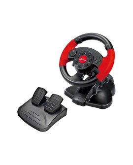 Kierownica z wibracjami Esperanza High Octane EG103 (PC, PS2, PS3 kolor czarny)