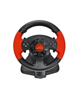 Kierownica z wibracjami Esperanza High Octane EG103 (PC, PS2, PS3 kolor czarny)