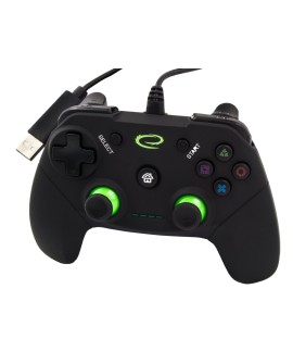 Gamepad Esperanza Vanquisher EGG110K (PC, PS3 kolor czarny, kolor zielony)
