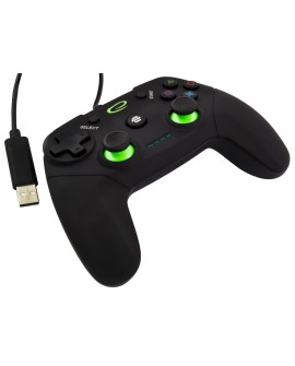 Gamepad Esperanza Vanquisher EGG110K (PC, PS3 kolor czarny, kolor zielony)