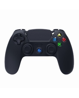 GEMBIRD BEZPRZEWODOWY GAMEPAD Z WIBRACJAMI DO PS4/PC JPD-PS4BT-01, BLUETOOTH, CZARNY