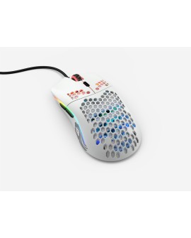 GLORIOUS MYSZ PC RACE MODEL O GAMING WHITE MATOWA