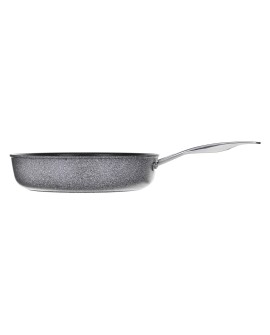 Patelnia BALLARINI Salina Granitium 1H z pokrywką granitowa 28 cm 75002-812-0