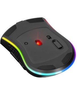 DEFENDER MYSZ BEZPRZEWODOWA GM-709L WARLOCK RF RGB 2400DPI 8P, 5 TRYBÓW PODŚWIETLENIA, DZIUROWANA 52709