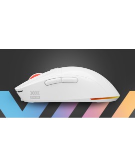 GENESIS Zircon XIII myszka Gaming Oburęczny RF Wireless + USB Type-C Optyczny 26000 DPI