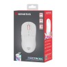GENESIS Zircon XIII myszka Gaming Oburęczny RF Wireless + USB Type-C Optyczny 26000 DPI