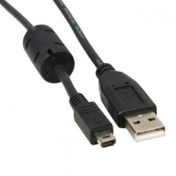 USB kabel (2.0), USB A M - 14-pin M, 26718, 1.8m, czarny, FUJI, EOL