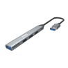 USB (3.0) hub 4-port, UH-ATC01, metalowy, Marvo, EOL