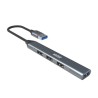 USB (3.0) hub 4-port, UH-ATC01, metalowy, Marvo, EOL
