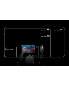 Steelseries QcK Prism Cloth Podkładka dla graczy Czarny