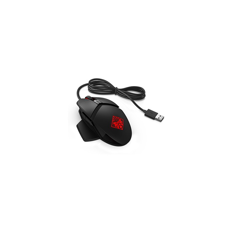 HP OMEN Reactor Mysz przewodowa, czarna, 16000DPI