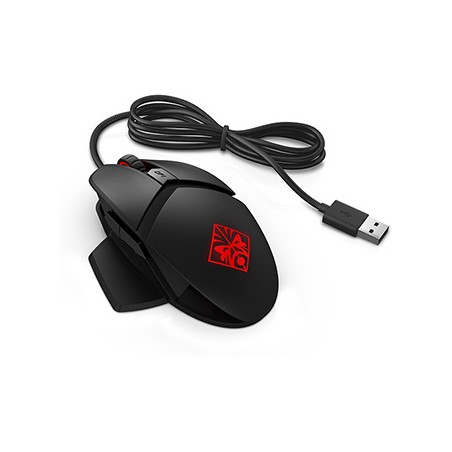 HP OMEN Reactor Mysz przewodowa, czarna, 16000DPI