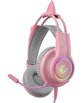 RAMPAGE SŁUCHAWKI GAMINGOWE X-CATTY 7.1 RGB USB MIKROFON