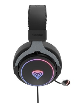 GENESIS NSG-2169 słuchawki/zestaw słuchawkowy Przewodowa Opaska na głowę Gaming USB Typu-A Czarny