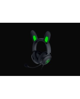 Razer Wired, Nauszne, Czarny, Zestaw słuchawkowy do gier, Kraken V2 Pro, Kitty Edition
