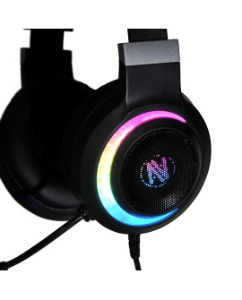 SŁUCHAWKI Z MIKROFONEM I-BOX X10 GAMING, USB 7.1, RGB