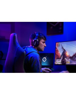 Razer Barracuda Pro Zestaw słuchawkowy Przewodowy i Bezprzewodowy Opaska na głowę Gaming USB Type-C Bluetooth Czarny