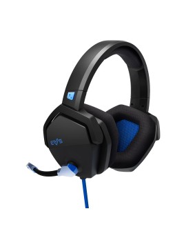 Energy Sistem ESG 3 Blue Thunder Zestaw słuchawkowy Przewodowa Opaska na głowę Gaming Czarny, Niebieski