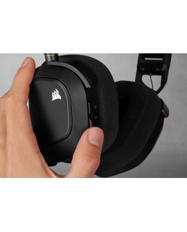 Słuchawki Corsair HS80 RGB Wireless Carbon