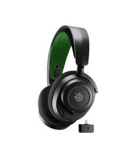 Steelseries Arctis Nova 7X Zestaw słuchawkowy Przewodowy i Bezprzewodowy Opaska na głowę Gaming USB Type-C Bluetooth Czarny,