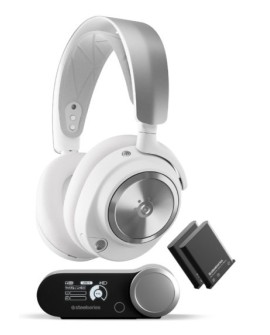 Steelseries 61524 słuchawki/zestaw słuchawkowy Przewodowa Opaska na głowę Gaming USB Type-C Biały