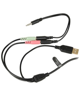 SŁUCHAWKI Z MIKROFONEM I-BOX X3 GAMING, LED