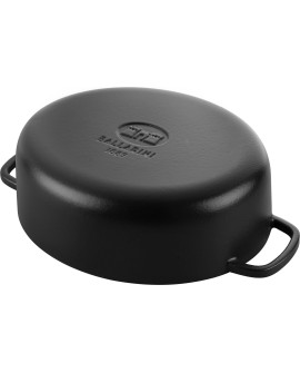 Garnek żeliwny owalny BALLARINI BELLAMONTE 75003-546-0 - 5,5 ltr czarny