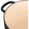 Garnek żeliwny owalny BALLARINI BELLAMONTE 75003-546-0 - 5,5 ltr czarny