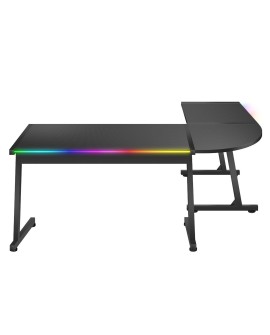 Biurko gamingowe Huzaro Hero 6.0 Balck RGB